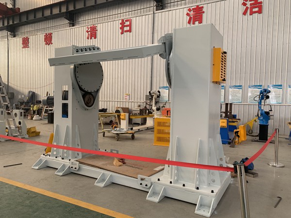 重型焊接變位機(jī)工作展示 重型焊接變位機(jī)的優(yōu)勢